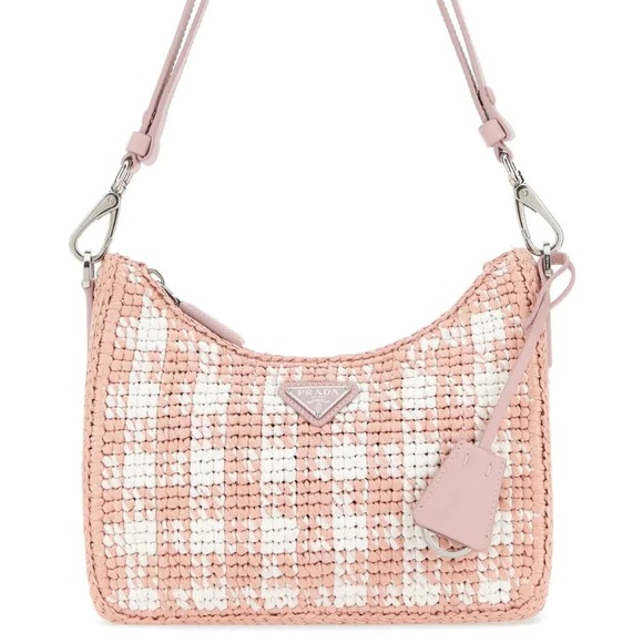 Prada Handbags - ❌❌SOLD! Prada Re-Edition Crochet Raffia Shoulder Bag